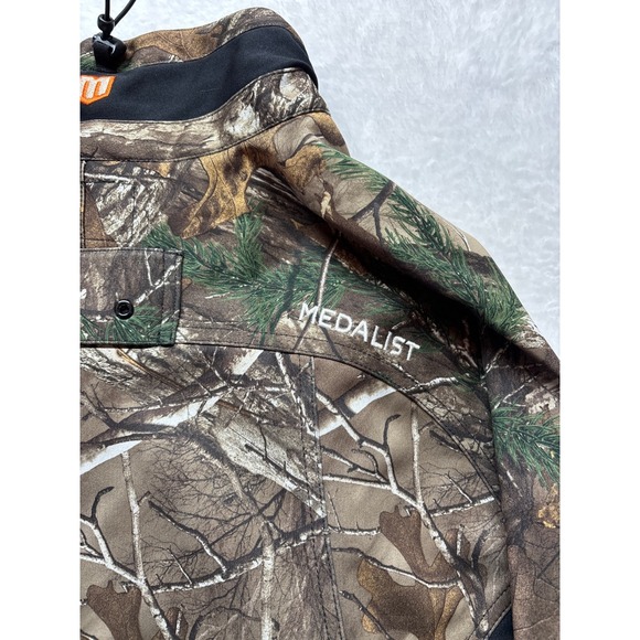 Medalist Camo Jacket Men's Sz M, "Scent Inhibitor" Hunting Outdoors - Picture 9 of 12